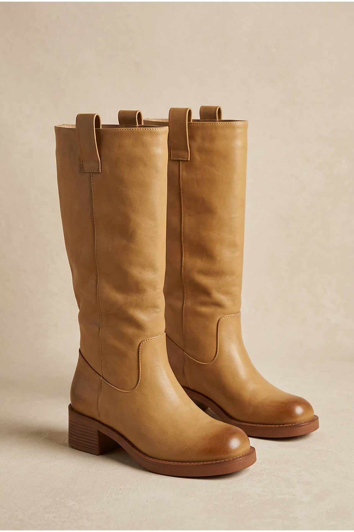 Casual Western Knee Boots