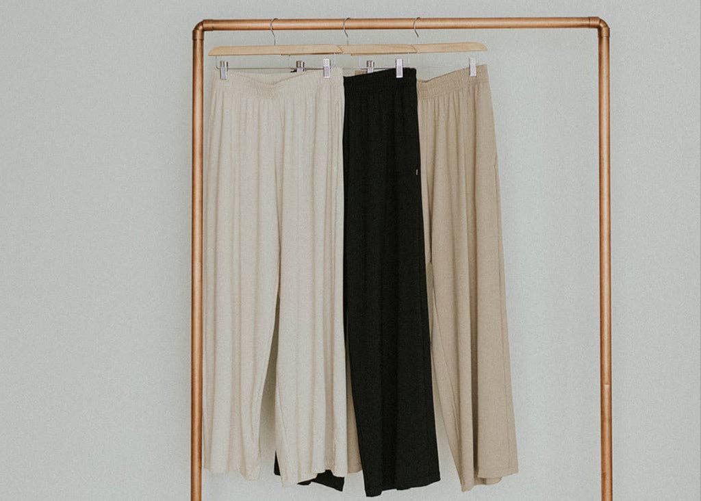 Ladies Terry Wide Leg